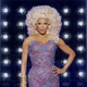 RuPaul in a Chanel-inspired look.